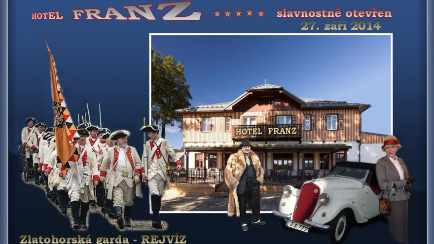 Slavnostní otevření hotelu Franz